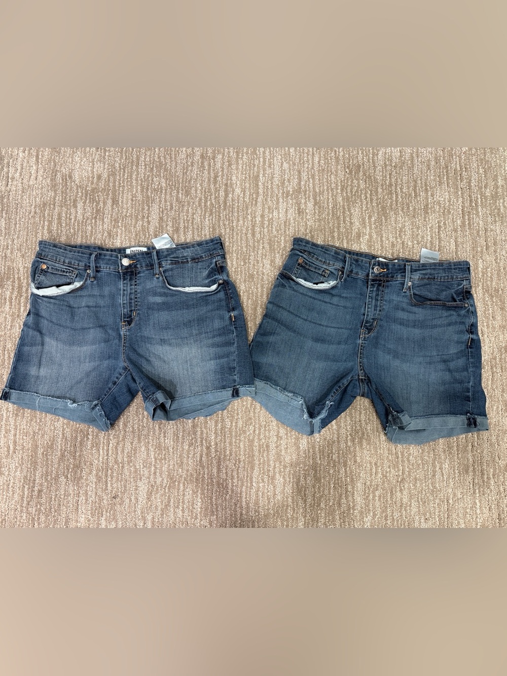 2pair! Levi’s Denizen denim women’s shorts sz12-w31